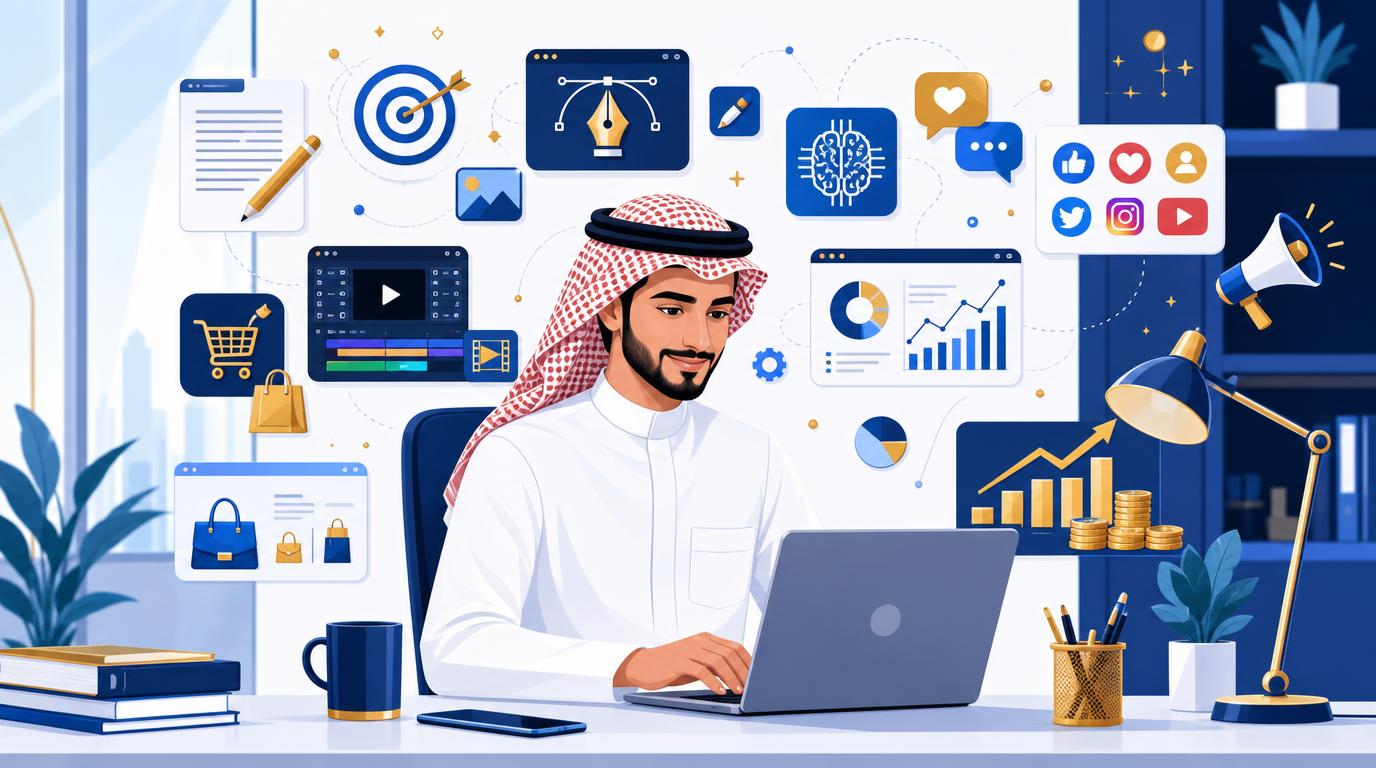 7 مهارات رقمية ستساعدك على تحقيق دخل من الإنترنت في 2026